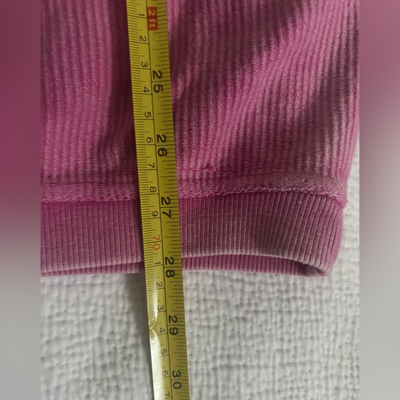 Cute CHIKA-D TEXAS A&M Aggies Pink Waffle Tunic Sweatshirt, M - Picture 3 of 4